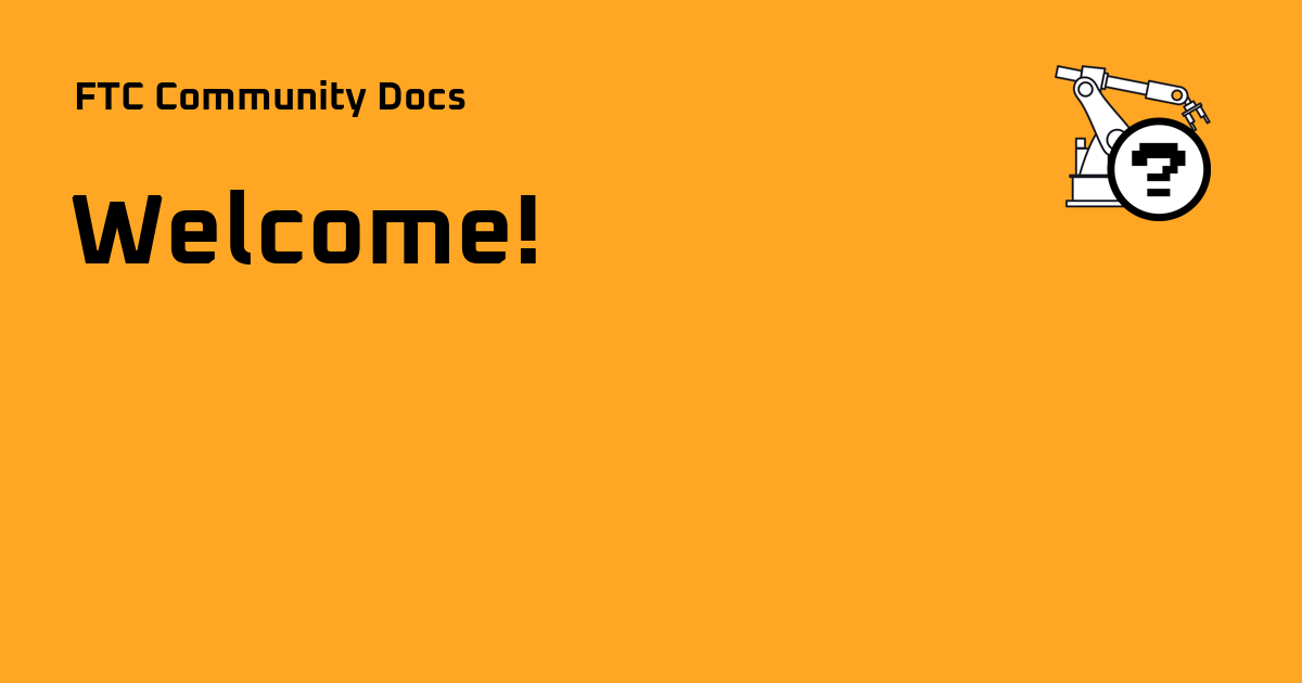 FTC Community Docs